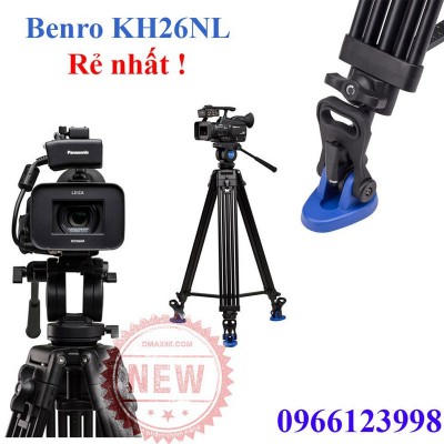 Chân máy quay phim Benro KH26 NL - chính hãng giá rẻ