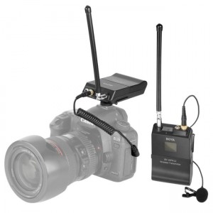 Micro không dây Boya WFM12 VHF chính hãng để quay video, mv, vlog chuyên nghiệp - WFM12 VHF
