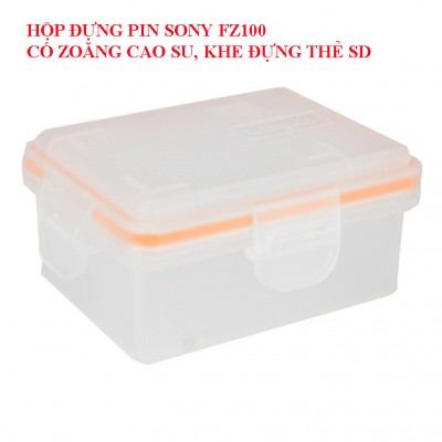 Hộp đựng pin FZ100 cho pin Sony FZ100 sử dụng trên a7iii, a7riii. a9