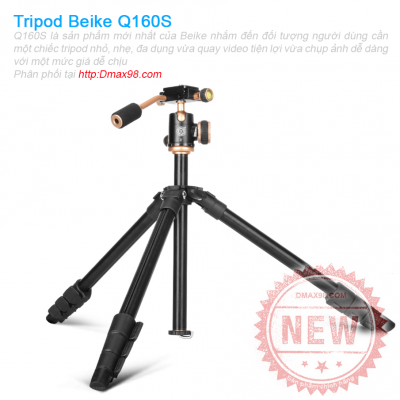 Chân máy ảnh tripod Beike Q160S chính hãng giá tốt nhất