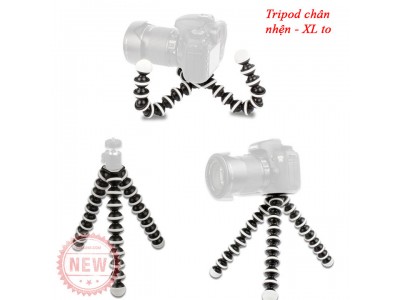 tripod chân máy ảnh bạch tuộc, chân nhện size XL