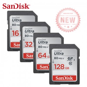 Thẻ nhớ máy ảnh SDHC-Sandisk 64gb tốc độ 100mb bh 5 năm